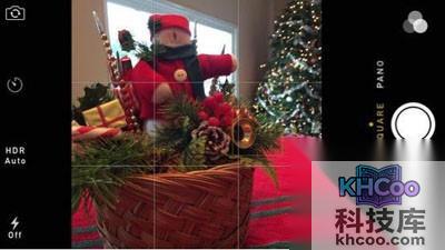 iPhone拍照小技巧;遵循三分构图法