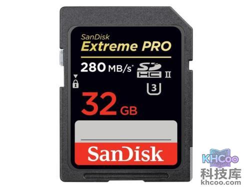 闪迪Extreme Pro SDHC UHS-II卡 32G