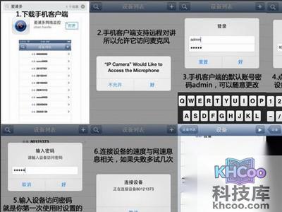 网络监控摄像头安装图文教程