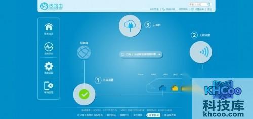 登陆极路由后台，点击“已有XX台设备连接到路由器