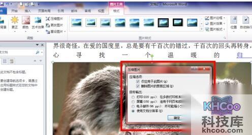 Word2010如何压缩图片5