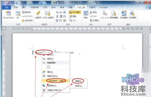Word2010如何插入单选框6