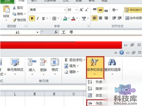 Excel中筛选功能使用方法/步骤2