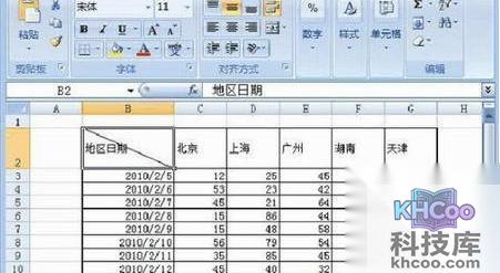 Excel斜线表头怎么做9