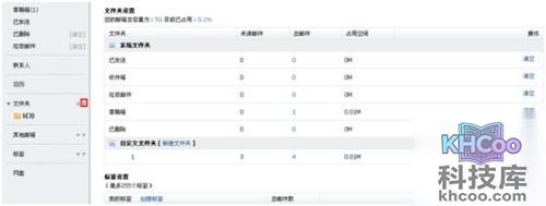 阿里云邮箱如何查看文件夹的详细内容
