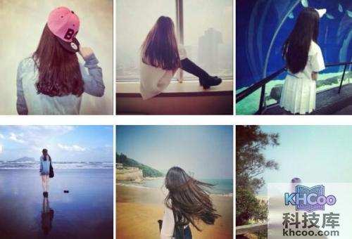 qq头像女生背影