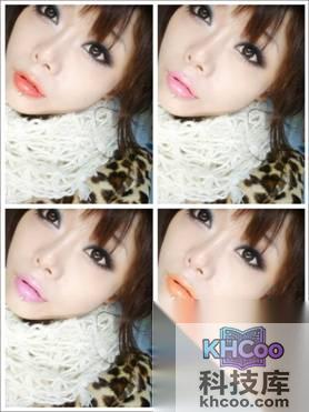 美图秀秀唇彩怎么用