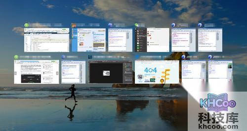 Win键 Tab：激活任务视图