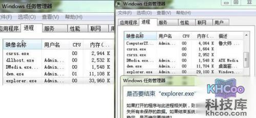 电脑开机桌面什么都没有