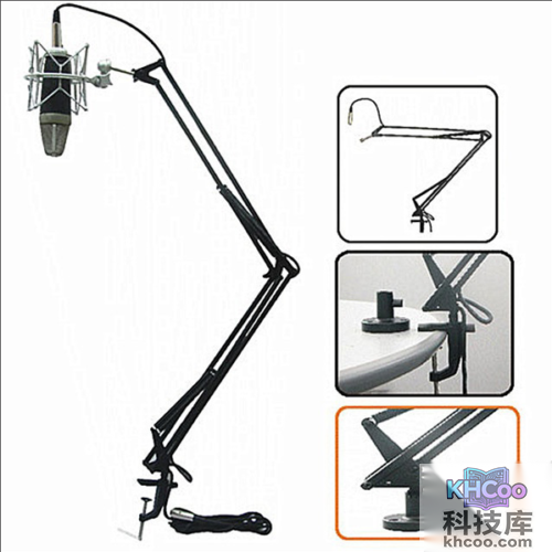 麦克风支架怎么安装