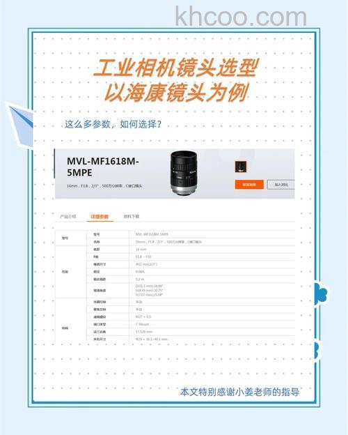 工业相机如何选择 工业相机选择方法【详解】