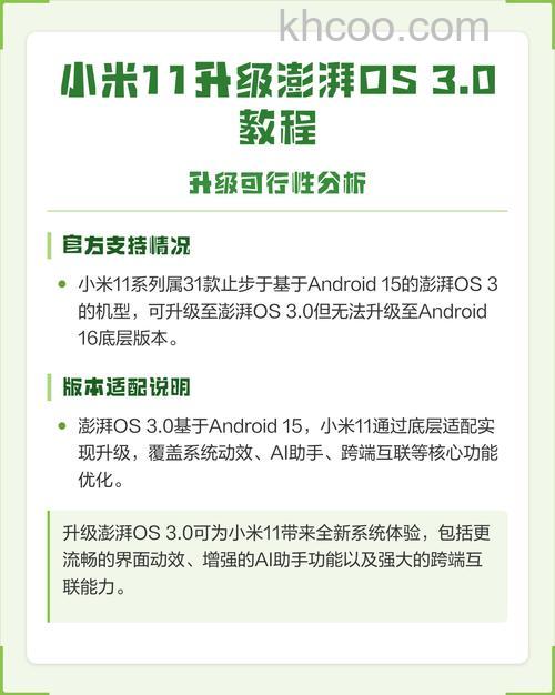 小米11怎么样 小米11支持澎湃OS吗【详解】