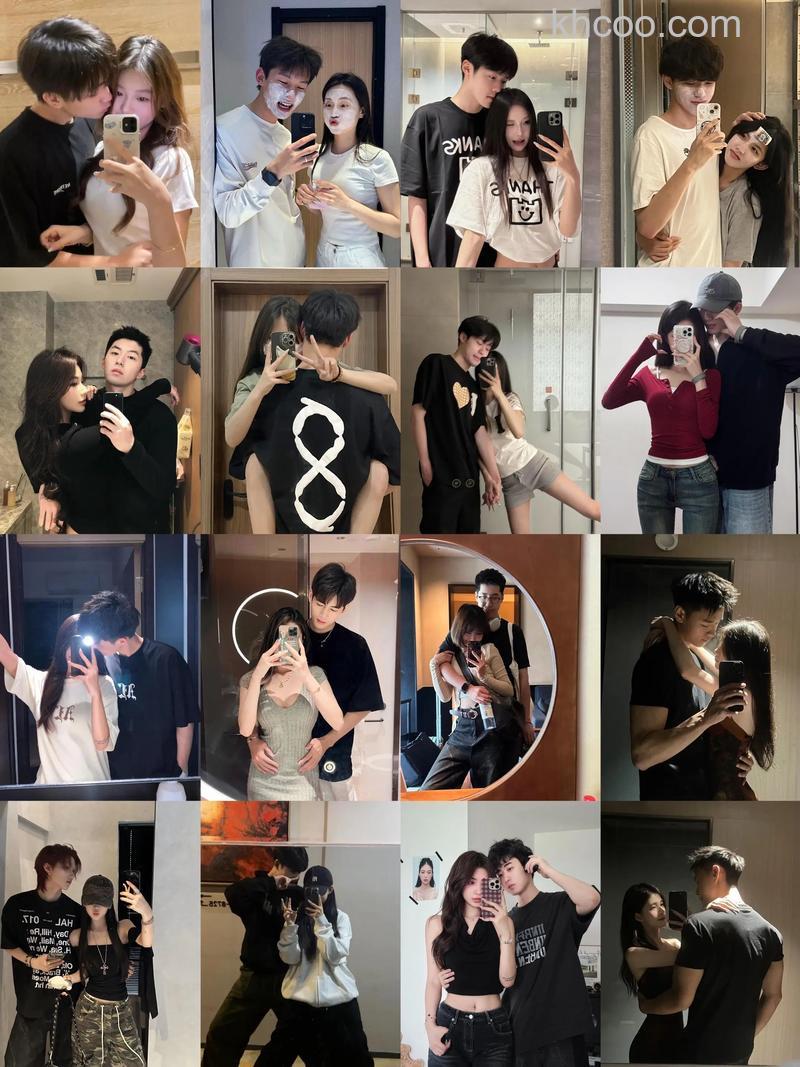 怎么自拍情侣照