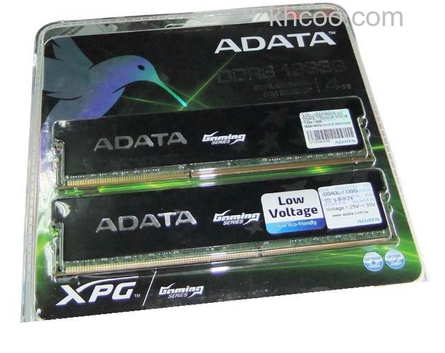 威刚4GB DDR3 1333G超低电压版CL多少