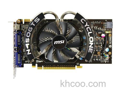 微星N450GTSCyclone1GD5/OC-H的散热器怎么样