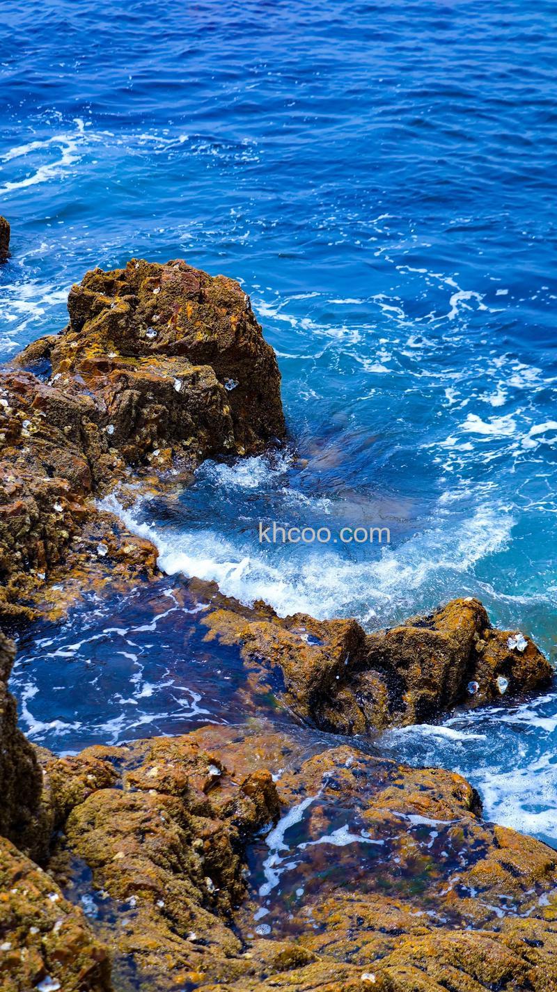 如何拍摄漂亮的海水礁石