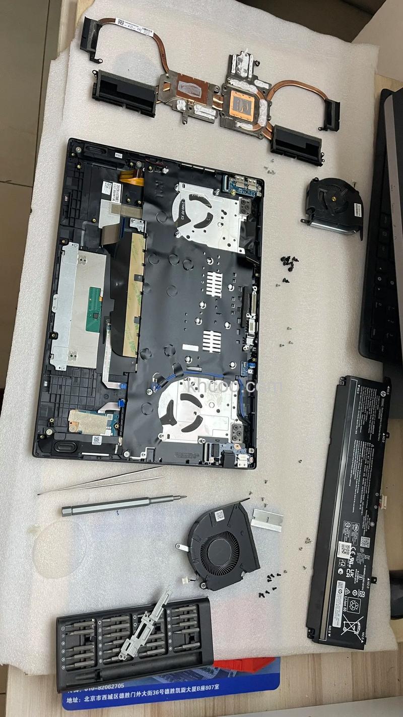 惠普笔记本怎么拆