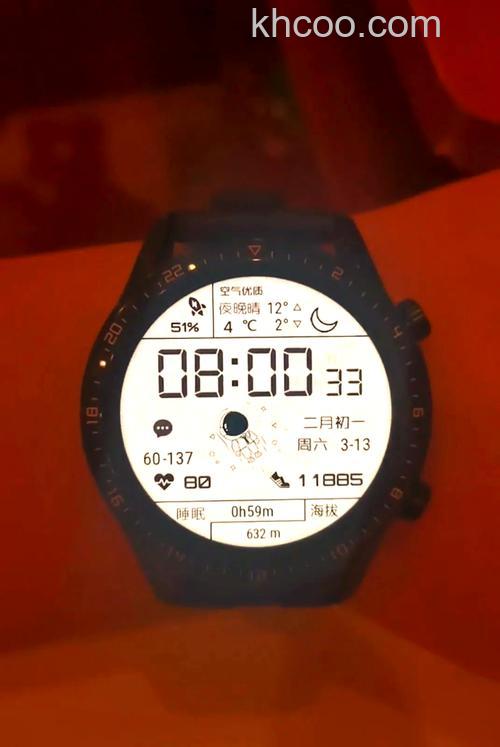 华为GT2e太空人表盘怎么设置-怎么下载太空人