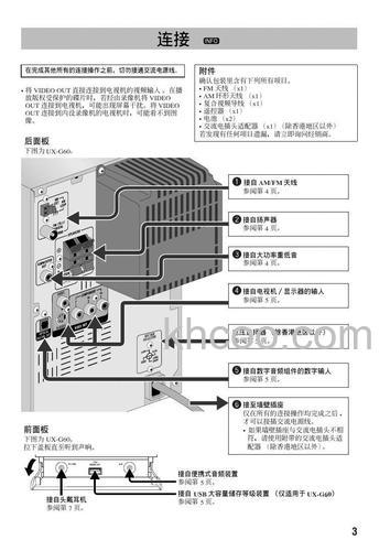 jvc音响说明书中注意事项介绍