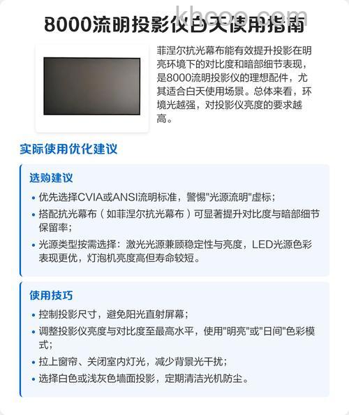 投影仪白天看需要多少流明的亮度【详细介绍】