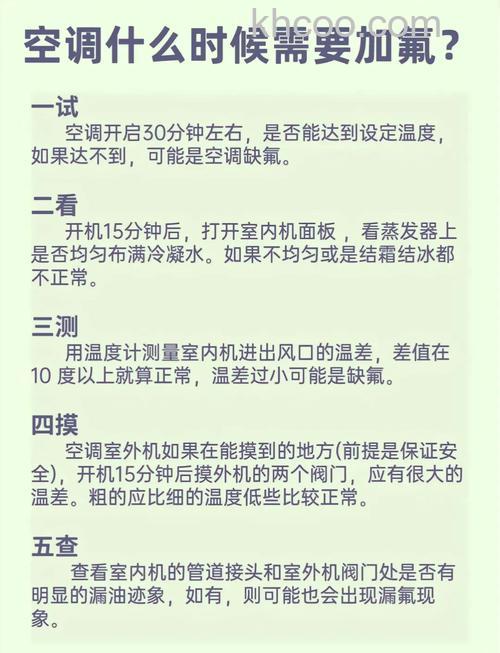 空调加氟1.5匹准加氟量是多少 空调加氟1.5匹准加氟量介绍【详解】