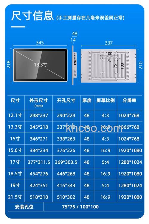 21寸液晶显示器最佳分辨率 21寸液晶显示器尺寸大小【详解】