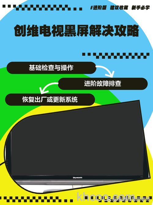 创维电视开机后黑屏怎么回事 创维电视开机后黑屏解决方法【详解】