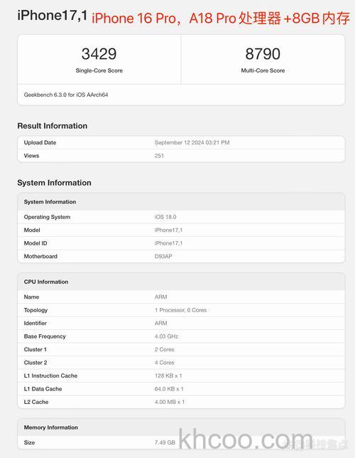 MacBookPro2021款16英寸跑分多少 跑分详情