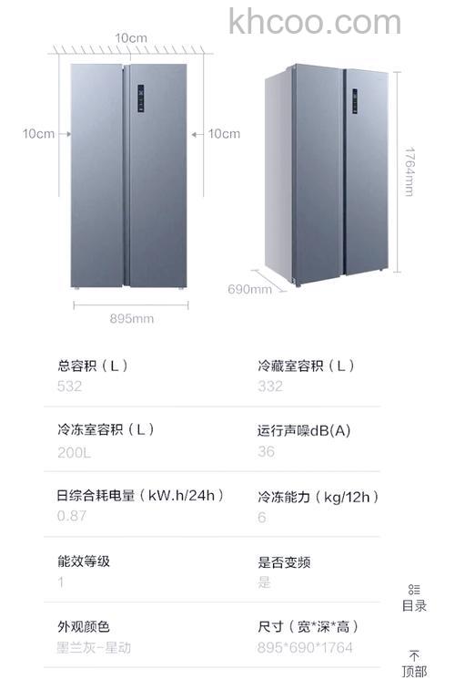 双开门冰箱有什么优点 双开门冰箱的优点介绍【详解】