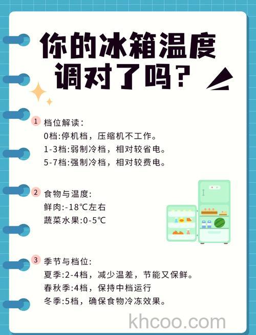 夏季冰箱温度如何设置 夏季冰箱温度设置指南【详解】