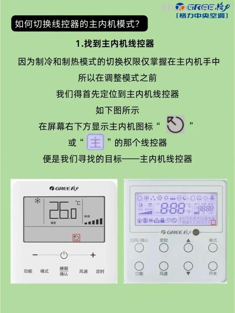 格力中央空调怎么开空调热风 格力中央空调开空调热风方法【详解】