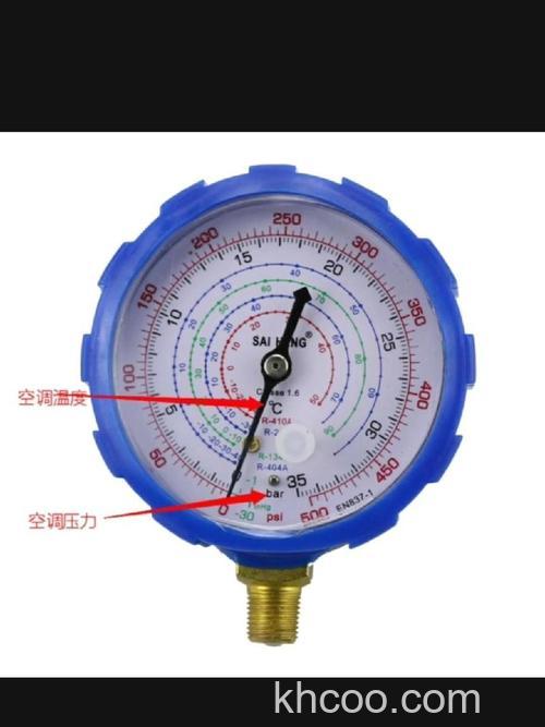 R22空调加氟压力表怎么看 R22空调加氟压力表查看方法【详解】