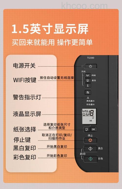 佳能TS308无线家用打印机怎么样 佳能TS308特点介绍【详解】