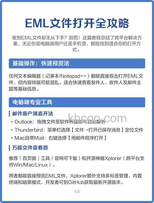 Eml文件怎么打开？eml文件打开方法有哪些？【详解】