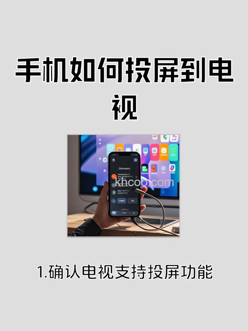 手机如何投屏到电视上？
