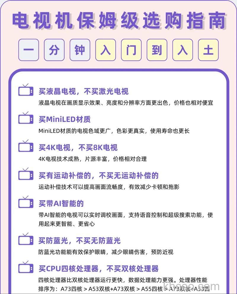 电视机怎么选购 电视机选购方法【详解】