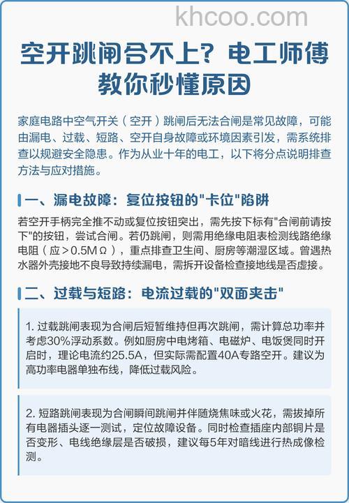 空调开机跳闸的原因是什么 空调开机跳闸处理方法【详解】