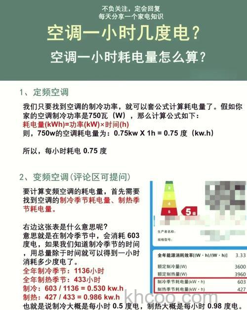 空调柜机一天的耗电量如何计算 空调柜机一天的耗电量计算方法【详解】