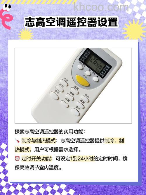 志高空调怎么开最省电