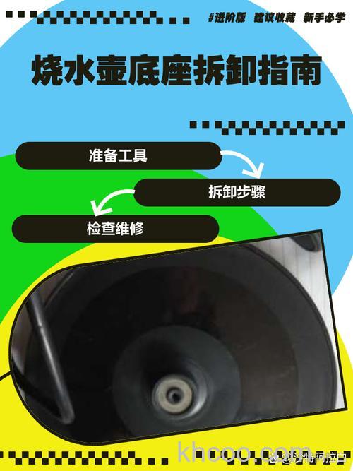 电水壶底座有水加热时短路坏掉了怎么修【详解】