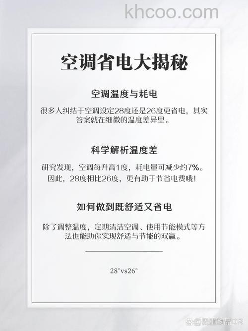 夏天空调开28度还是26度哪个省电 夏天开空调省电度数介绍【详解】