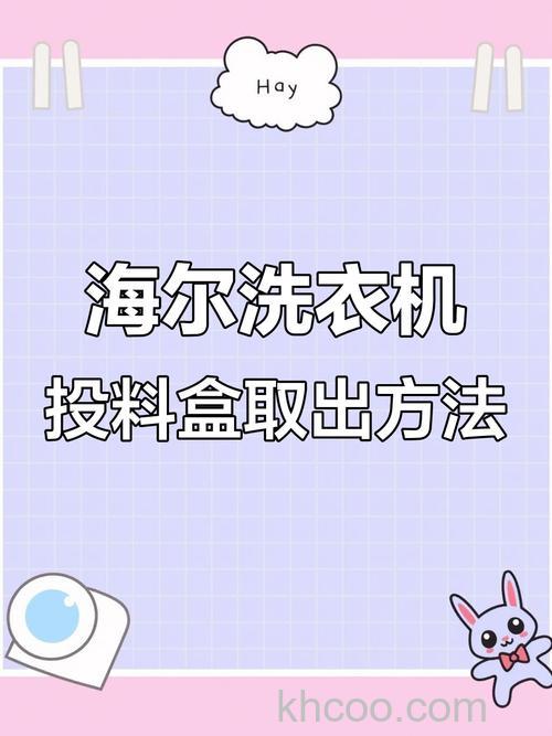 海尔洗衣液怎么放 海尔洗衣液投放方法【详解】