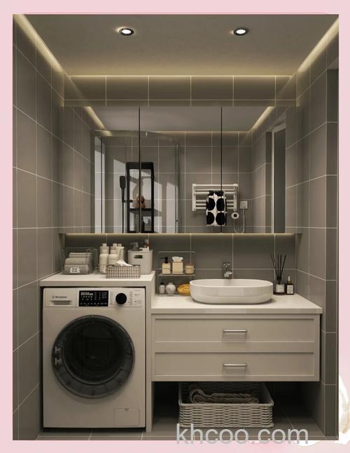3.5平米卫生间如何放置洗衣机 3.5平米卫生间巧妙布局和洗衣机放置方法【详解】