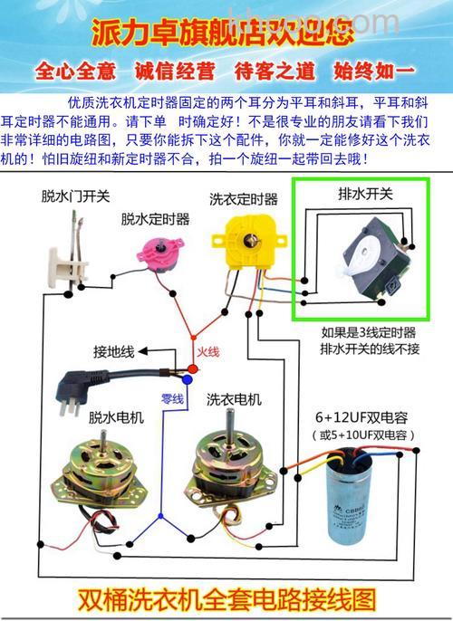 洗衣机定时器的内部工作原理是什么 洗衣机定时器的内部工作原理【详解】