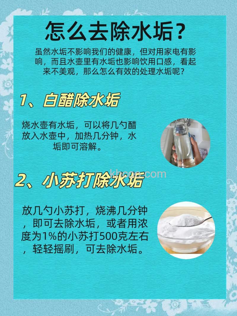 白醋怎么去除烧水壶水垢 白醋去除烧水壶水垢步骤【详解】
