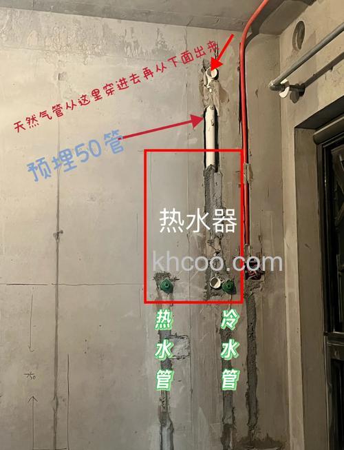 热水器管道预埋尺寸计算 热水器管道预埋注意事项【详解】
