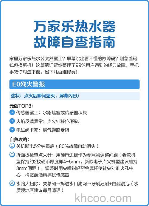 万家乐电热水器开关打不开怎么办 万家乐电热水器开关打不开解决办法【详解】