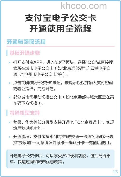 支付宝电子公交卡怎么使用 支付宝电子公交卡使用方法【教程介绍】