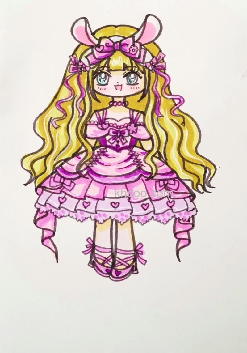 PS怎么进行鼠绘绘制一个卡通少女 PS进行鼠绘绘制一个卡通少女方法【详解】