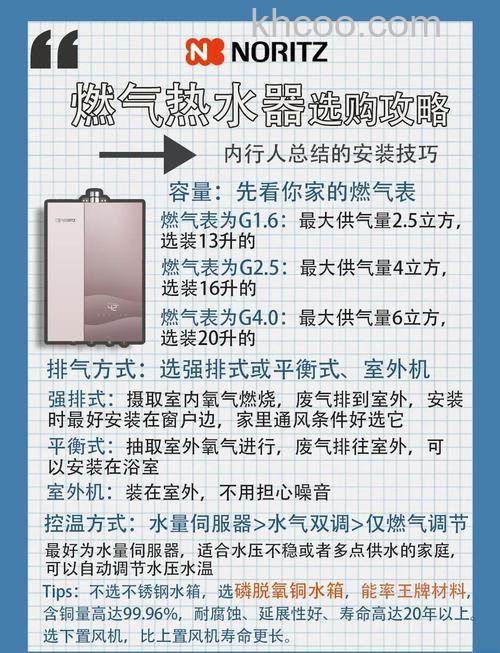 燃气热水器买16升还是13升 燃气热水器购买建议【详解】
